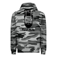Slate Camo Real Man Premium Hoodie - Craftify