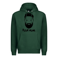 Sports Green Real Man Premium Hoodie - Craftify
