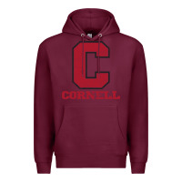 Burgundy cornell big red Premium Hoodie - Craftify