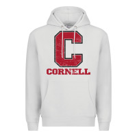Dove Grey cornell big red Premium Hoodie - Craftify