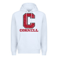 White cornell big red Premium Hoodie - Craftify