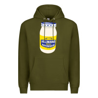 Army Green Mayonnaise Premium Hoodie - Craftify