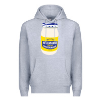 Heather Grey Mayonnaise Premium Hoodie - Craftify