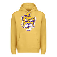 Antique Gold Vintage Louisiana State Tiger Mascot Premium Hoodie - Craftify
