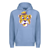 Colony Blue Vintage Louisiana State Tiger Mascot Premium Hoodie - Craftify