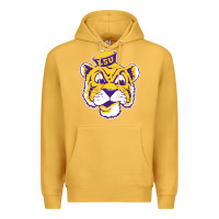 Mustard Vintage Louisiana State Tiger Mascot Premium Hoodie - Craftify