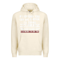 Tofu If I Offend You Cry Me A River Funny Saying Sarcastic Premium Hoodie - Craftify