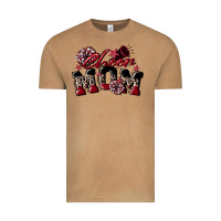 Vintage Camel cheer mom  maroon Vintage Tee - CowGirlArtShop