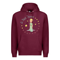 Burgundy The Little Prince Premium Hoodie - Craftify