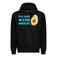Black nikocado avocado its just water weight diet avocado t shirt Premium Hoodie - Craftify