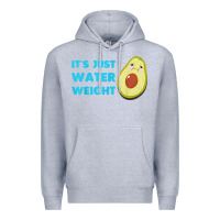 Heather Grey nikocado avocado its just water weight diet avocado t shirt Premium Hoodie - Craftify