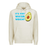 Oatmeal Heather nikocado avocado its just water weight diet avocado t shirt Premium Hoodie - Craftify