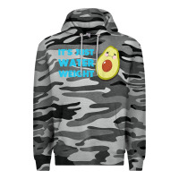 Slate Camo nikocado avocado its just water weight diet avocado t shirt Premium Hoodie - Craftify