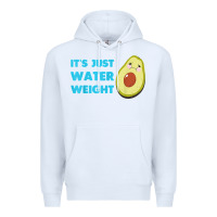 White nikocado avocado its just water weight diet avocado t shirt Premium Hoodie - Craftify