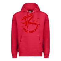 Cardinal red rocker music Premium Hoodie - Craftify