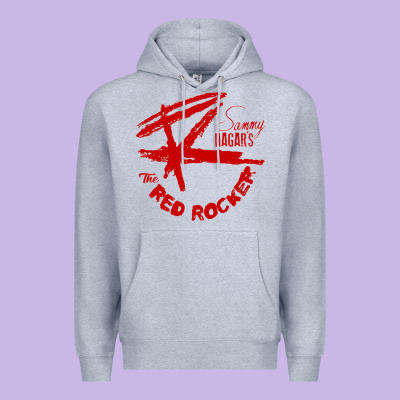Red Rocker Music Premium Hoodie Designed By Craftify