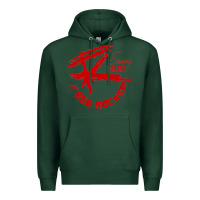 Sports Green red rocker music Premium Hoodie - Craftify
