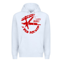 White red rocker music Premium Hoodie - Craftify