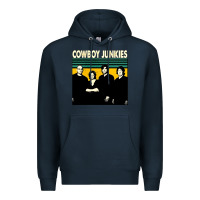 Navy Cowboy Junkies, Cowboy, Junkies, Cowboy Junkie, Cowboy Junkies vintage Premium Hoodie - Craftify