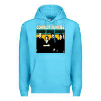 Ocean Blue Cowboy Junkies, Cowboy, Junkies, Cowboy Junkie, Cowboy Junkies vintage Premium Hoodie - Craftify