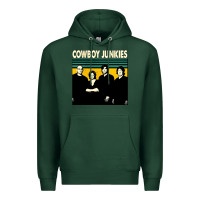 Sports Green Cowboy Junkies, Cowboy, Junkies, Cowboy Junkie, Cowboy Junkies vintage Premium Hoodie - Craftify