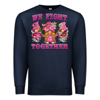 Navy we fight together breast cancer gnome Premium Sweatshirt - BarkalooDesign