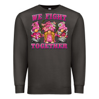 Smoke we fight together breast cancer gnome Premium Sweatshirt - BarkalooDesign