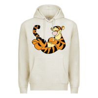 Oatmeal Heather tigger Premium Hoodie - Craftify