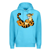 Ocean Blue tigger Premium Hoodie - Craftify
