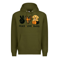 Army Green personalized  for dog owner pet lover from Premium Hoodie - Craftify