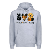 Heather Grey personalized  for dog owner pet lover from Premium Hoodie - Craftify