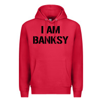 Cardinal i am banksy Premium Hoodie - Craftify