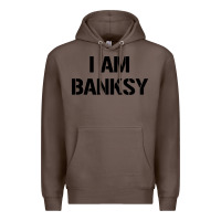 Coffee i am banksy Premium Hoodie - Craftify