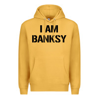 Mustard i am banksy Premium Hoodie - Craftify