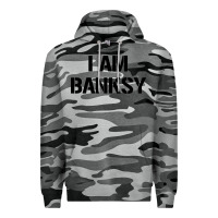 Slate Camo i am banksy Premium Hoodie - Craftify