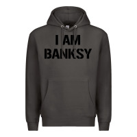 Smoke i am banksy Premium Hoodie - Craftify