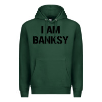 Sports Green i am banksy Premium Hoodie - Craftify