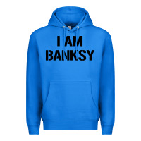 True Royal i am banksy Premium Hoodie - Craftify