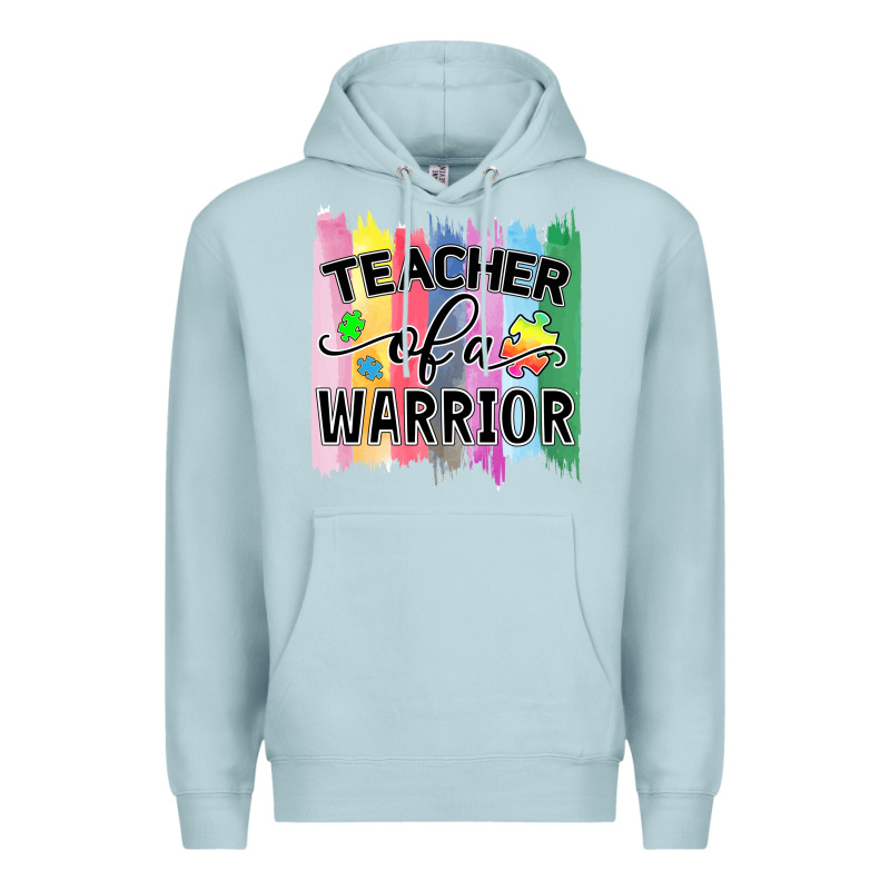 Teacher Of A Warrior Premium Hoodie by CowhideDigitalArt | Teevron