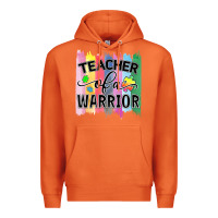 Carrot Teacher of a warrior Premium Hoodie - CowhideDigitalArt