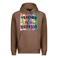 Chestnut Teacher of a warrior Premium Hoodie - CowhideDigitalArt
