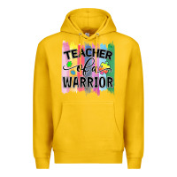 Lemon Teacher of a warrior Premium Hoodie - CowhideDigitalArt