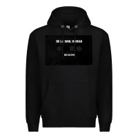 Black De La Soul Cassette Tape Premium Hoodie - Craftify