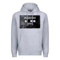 Heather Grey De La Soul Cassette Tape Premium Hoodie - Craftify