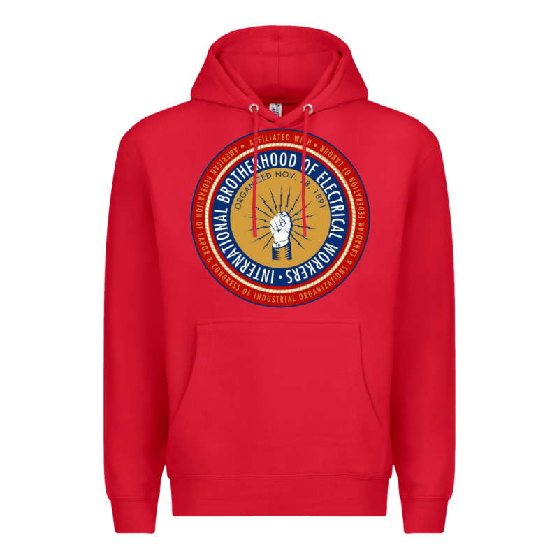 Ibew Electrician 1 Premium Hoodie by Craftify | Teevron