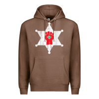 Chestnut GONZOS SHERIFF HUNTERS S THOMPSON Premium Hoodie - Craftify