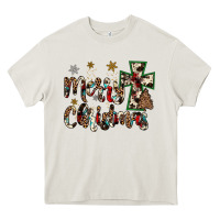 Cream merry christmas Heavy Core Tee - JahusDesignShop