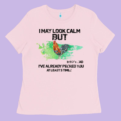 Rooster Ladies Tee Designed By Bettercallsaul