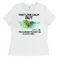 White rooster Ladies Tee - Bettercallsaul