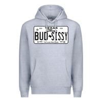 Heather Grey country love gilley's bud n sissy texas cowboy license gift raglan bas Premium Hoodie - Craftify